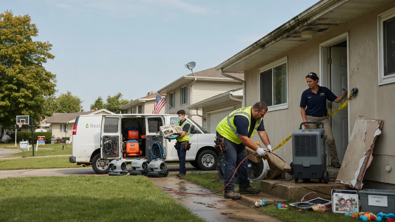 Water Damage Restoration in New Providence, IA near me